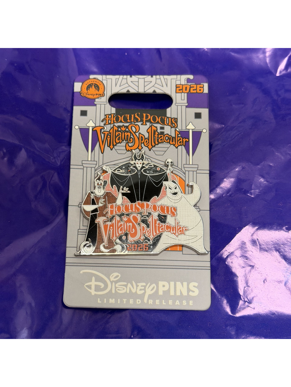 Mickey's Not So Scary Halloween Party 2026 Hocus Pocus Villain Spelltacular Pin
